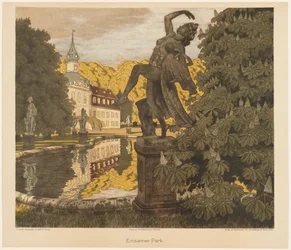 Einsamer Park