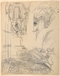 Notizen des Domchors, Siena, Italien