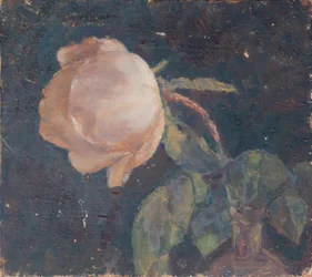 Vase mit Rose