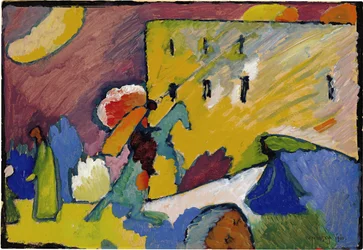 "Studie für Improvisation 3" Gemälde von Wassily Kandinsky