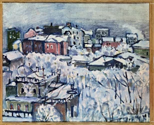 Wintertag. Smolenski Boulevard