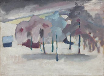Murnau – Bäume im Schnee