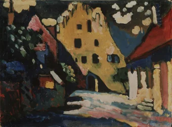 Murnau. Burghof, 1908