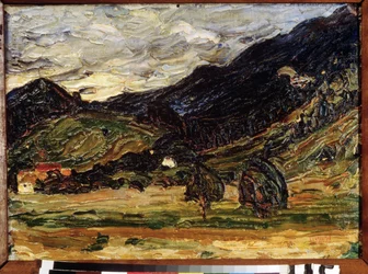 "Landschaft" Gemälde von Wassily Kandinsky