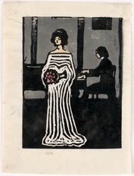 Sängerin (Zweiter Zustand)