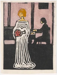 Sängerin (Zweiter Zustand)