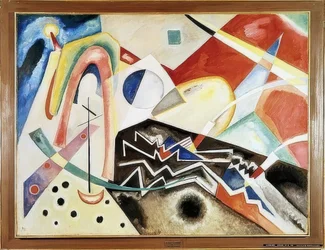 Weißes Zick-Zack. 1922