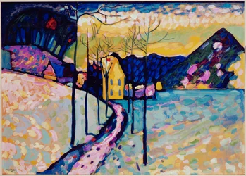 Winterlandschaft I, Kochel, Bayern