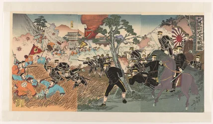 Die große Feldschlacht bei Jiuliancheng