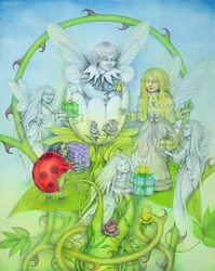 Blumen-Geister