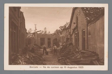 Borculo -- Nach dem Zyklon am 10. August 1925