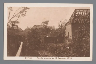 Borculo -- Nach dem Zyklon am 10. August 1925