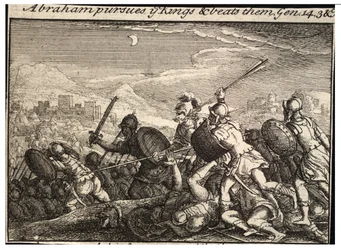 Abraham kämpft gegen die Könige. Zustand 2