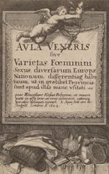 Aula Veneris: Titelseite, 1644