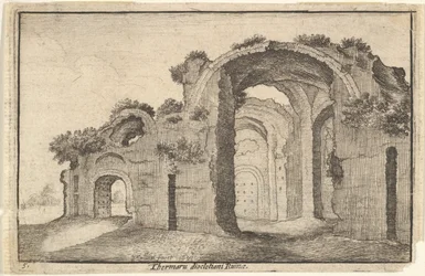 Bäder des Diokletian, Rom, 17. Jahrhundert