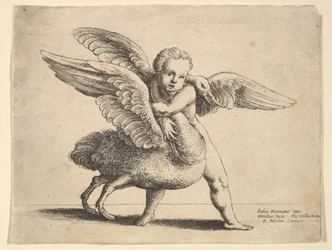 Amor und der Schwan, 1652