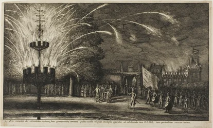Feuerwerk in Hemissem