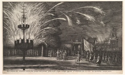 Feuerwerk in Hemissem