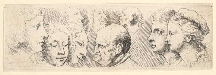 Kopfstudien, 1644-52