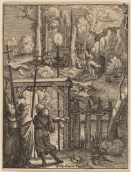 Jesus am Ölberg