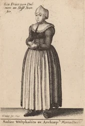 Mulier Westphalica ex Archiep Monasteri, 1643