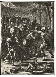 Nisus tötet Volscens. Zustand 2