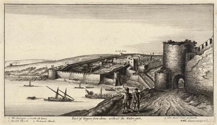 Teil von Tanger von oben. Zustand 3