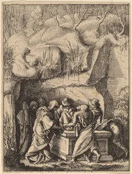 Die Grablegung