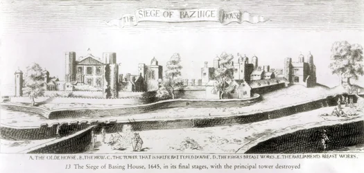 Die Belagerung von Basing House, 1645