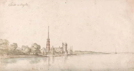 Ansicht von Eltville am Rhein
