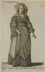 Frau aus Kalabrien
