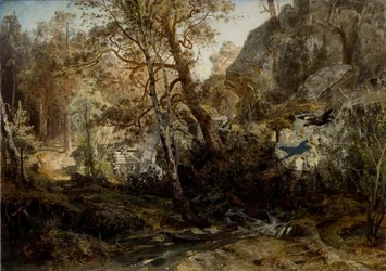 Finnische Waldlandschaft