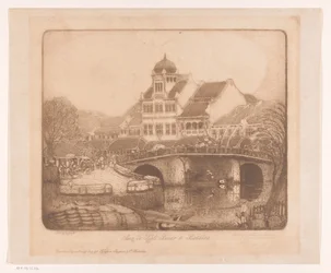 An der Kali Besar in Batavia