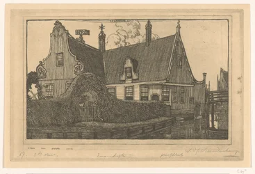 Holzhaus am Wasser in Zaandijk