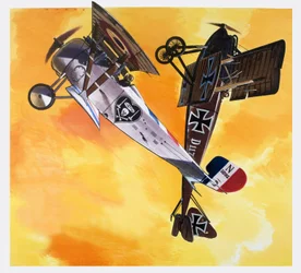 Kämpfender Franzose, aus 