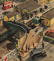 Bahnhof, England