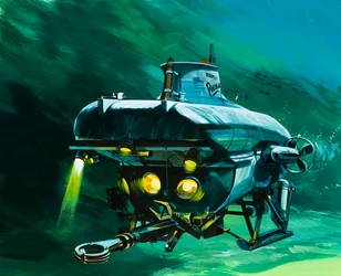 Das Vickers-Mini-U-Boot