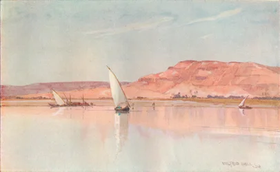 Am Nil, ca. 1900