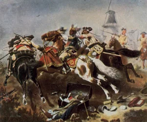 Kavallerieschlacht bei Rossbach, 5. November 1757