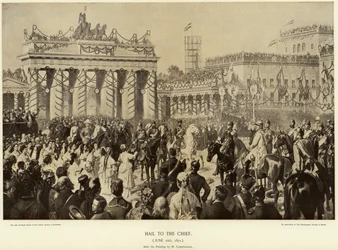 Otto von Bismarck in Berlin im Jahr 1871