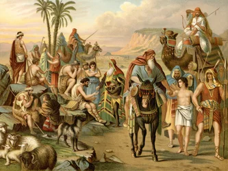 Joseph wird von seinen Brüdern verkauft