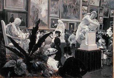 Auf der Internationalen Kunstausstellung in Wien von 1882