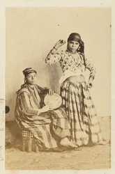 [Porträt eines Mannes und einer Frau]