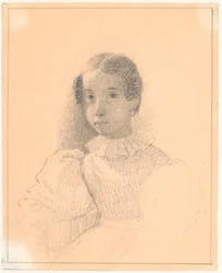 Porträt von Adelaide Emilie Waagepetersen