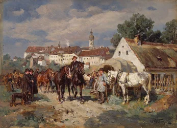 Der Pferdemarkt