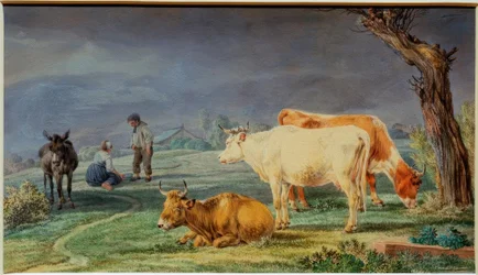 Weidelandschaft aus dem bayerischen Oberland
