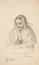 Anna Christina von Wright, die Großmutter des Künstlers