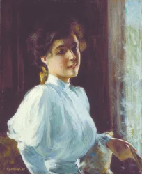 Eine junge Frau
