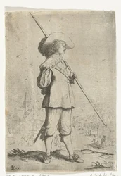 Stehender Soldat