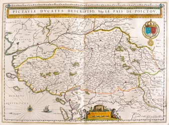 Küste und Städte von Nantes und Rochelle, in 